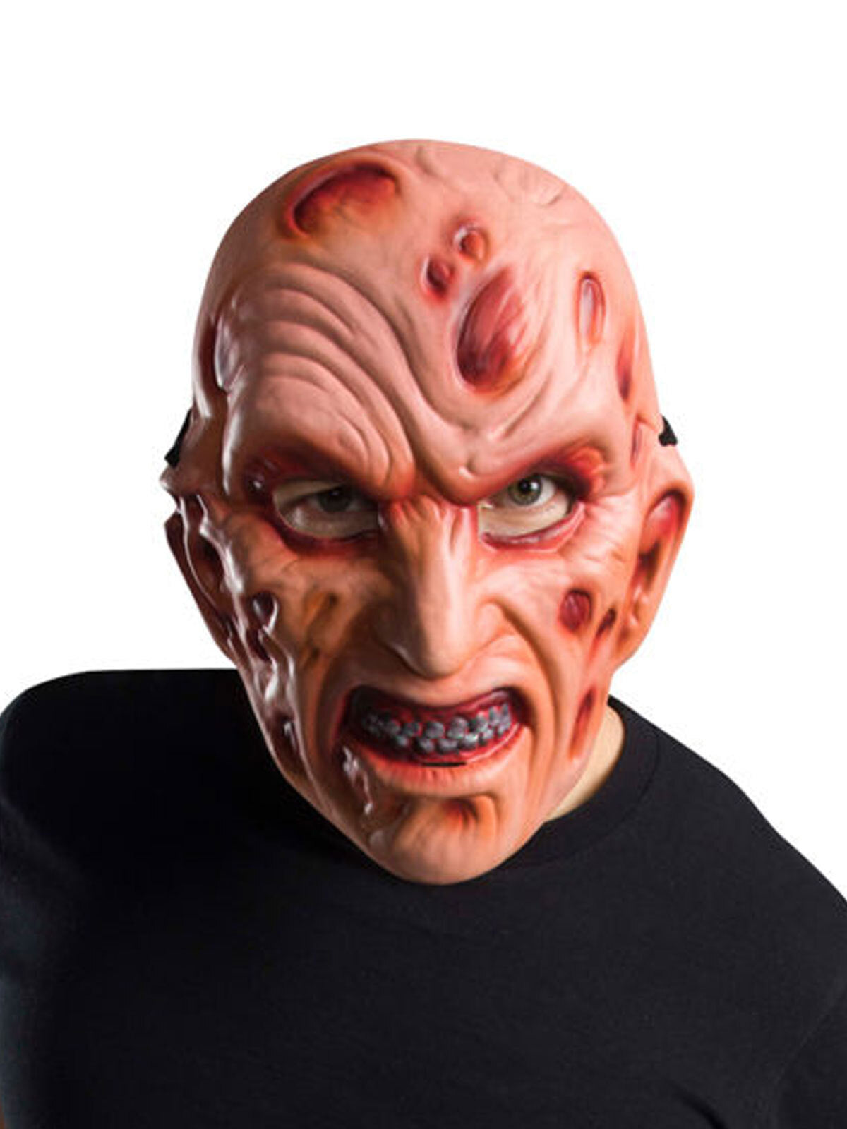 Nightmare On Elm Street Freddy Krueger Mask Dress Up Adults One Size — image 2