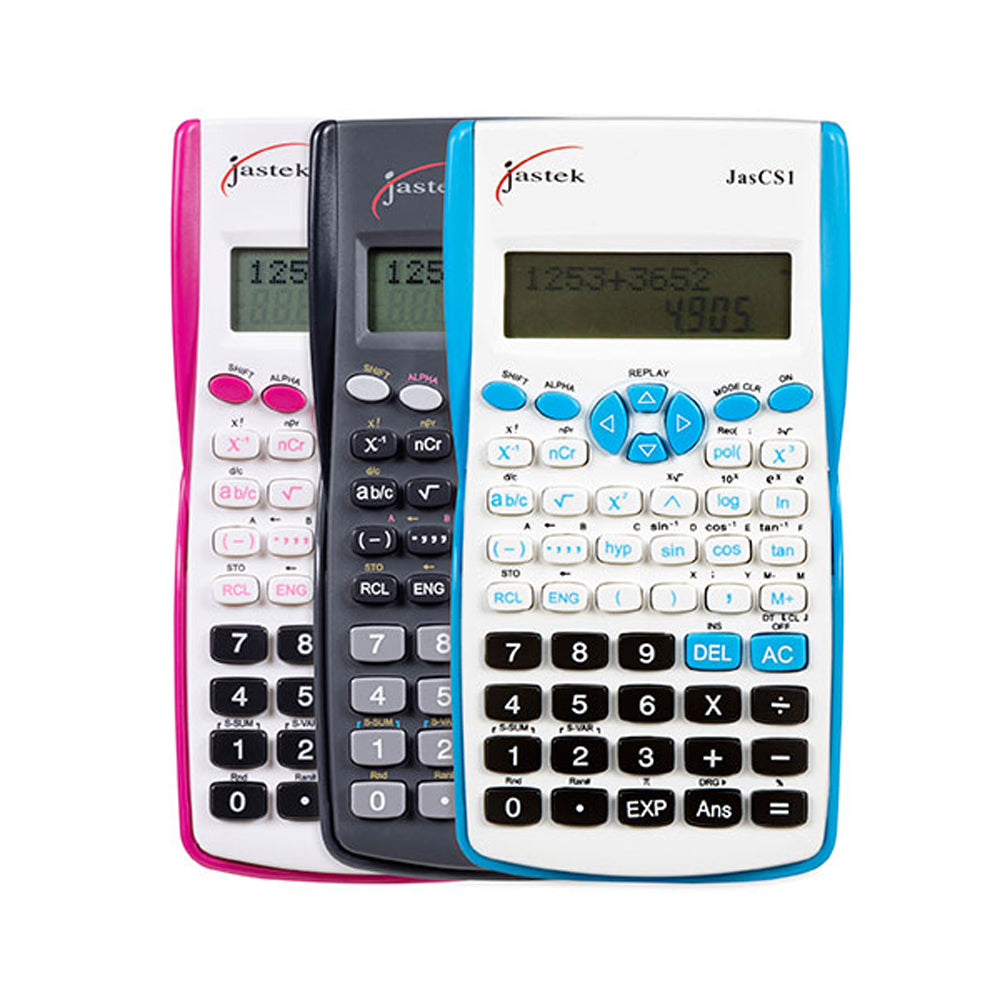 49336-jastek-scientific-hard-cover-maths-calculator-asst