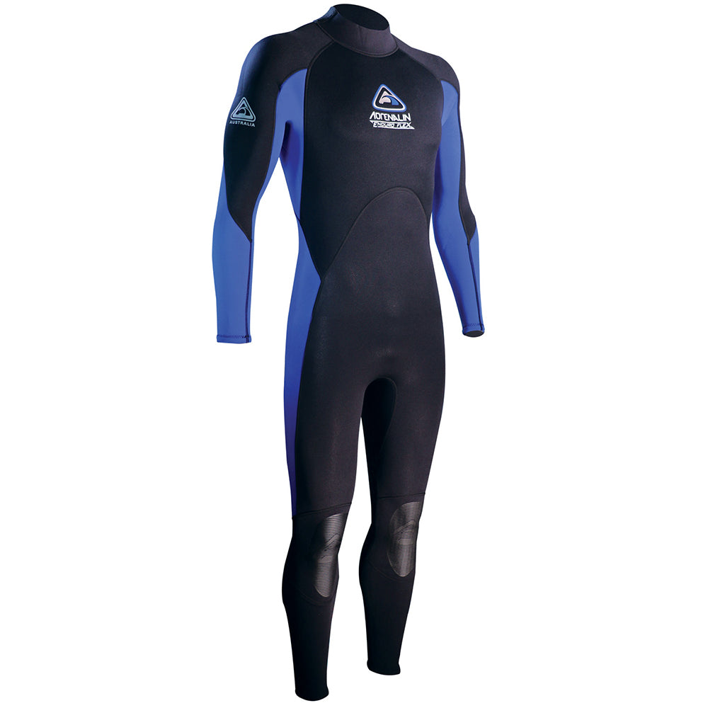 Adrenalin Enduro-Flex 3/2mm Steamer Adult Wetsuit Medium - Blue