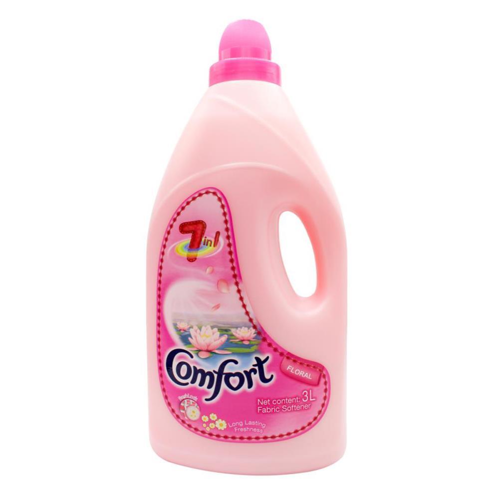 6PK Comfort Fabric Softener Floral Fragrance Long-Lasting Freshness 3L