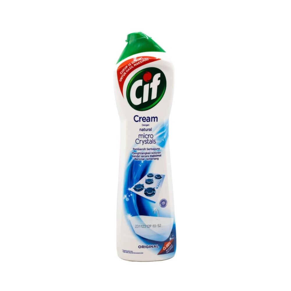 4PK Cif Cream Cleaner Micro Crystals/Particle Formula Powerful Multi Surface 660g