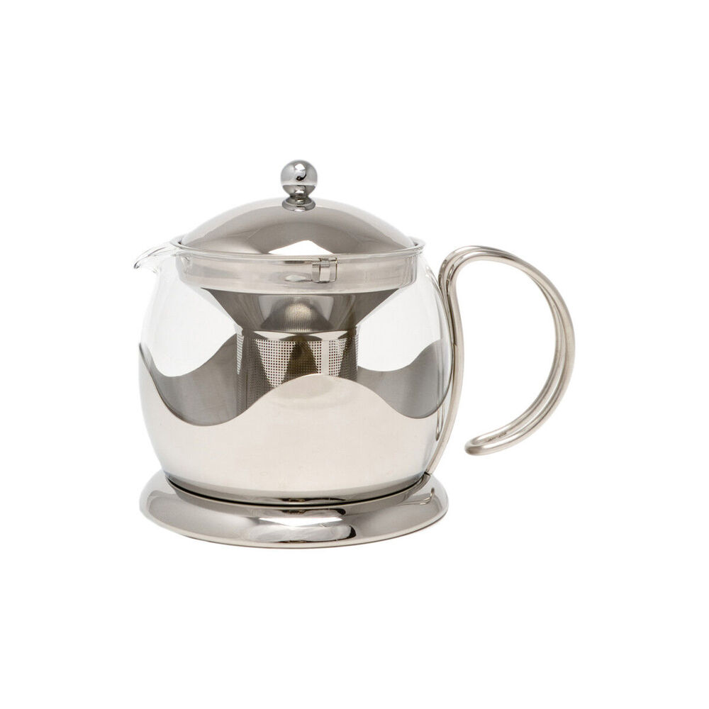 83403-la-cafetiere-17-5cm-660ml-izmir-glass-teapot-w-stainless-infuser