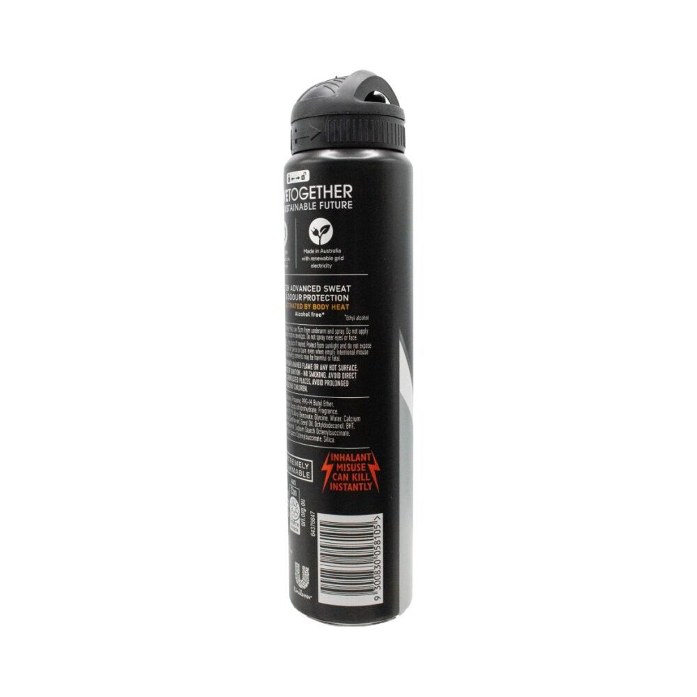 12PK Rexona Men's Advanced 72hr Protect Antiperspirant Deoderant 220ml All Blacks