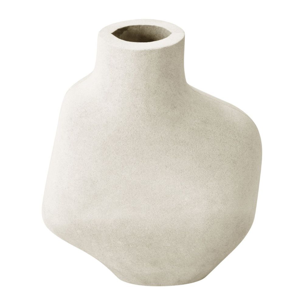 J.Elliot Home Shay Irregular Vase Decor 23cm - Cream