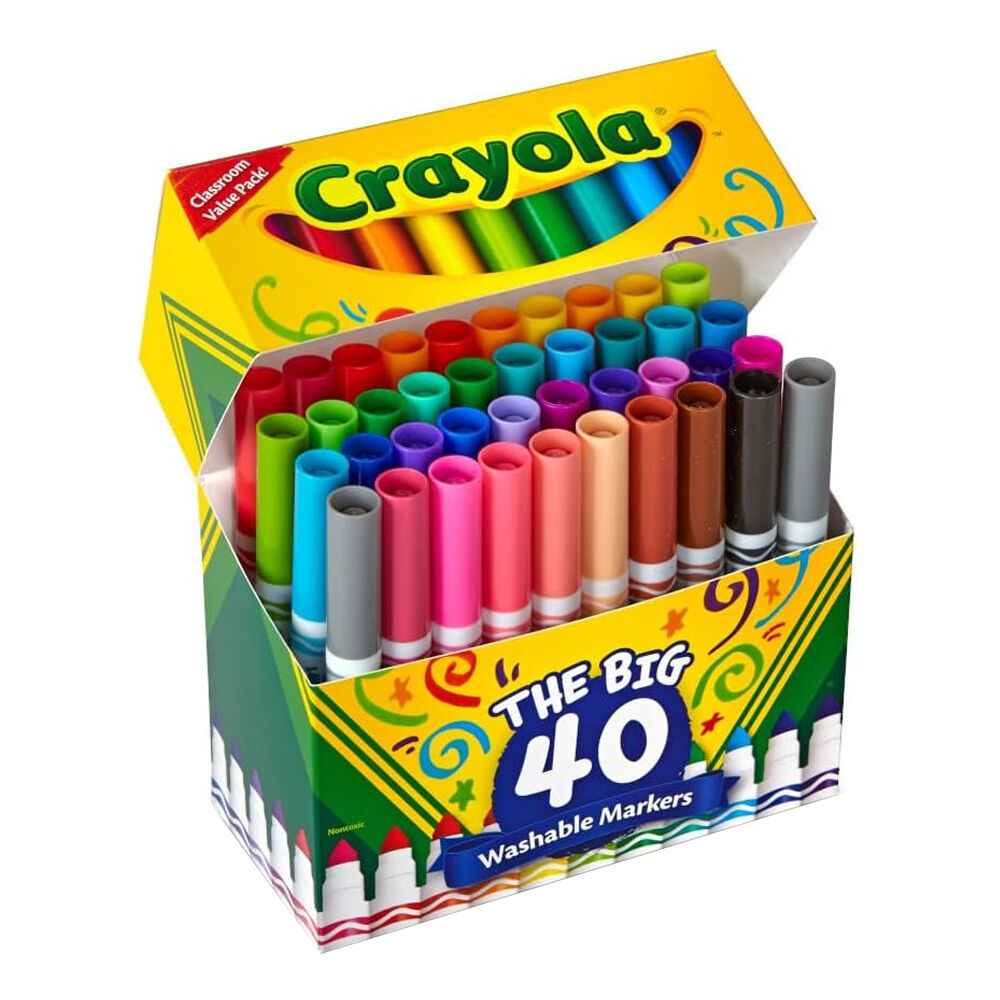587858-40pc-crayola-the-big-washable-markers-kids-3y