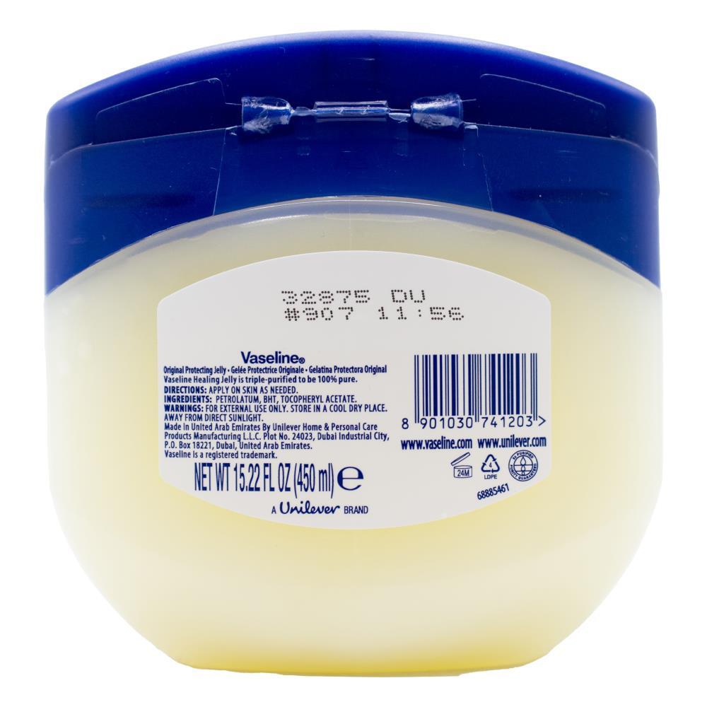 3PK Vaseline 450ml Protecting Petroleum Jelly Jar Original