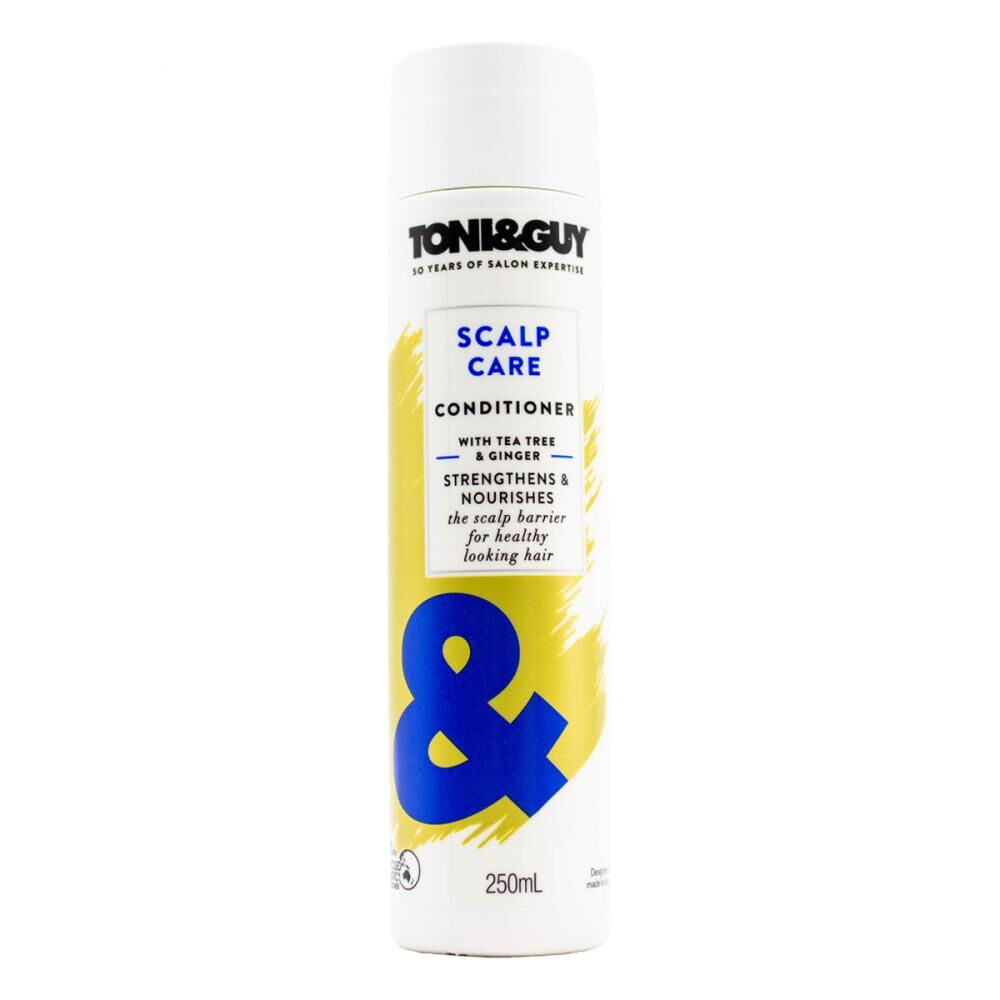 8PK Toni & Guy 250ml Scalp Care Conditioner w/ Tea Tree & Ginger