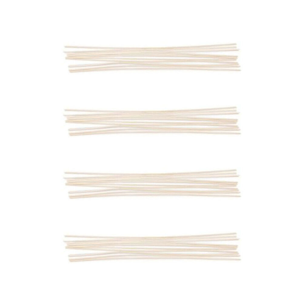 4x 10pc Blomus Spa Rattan Sticks Aromayherapy Diffuser Home/Room Fragrance Brown