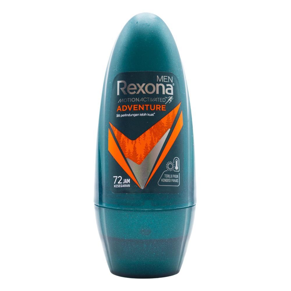 12PK Rexona Men 45ml Antiperspirant Roll On Deodorant Adventure