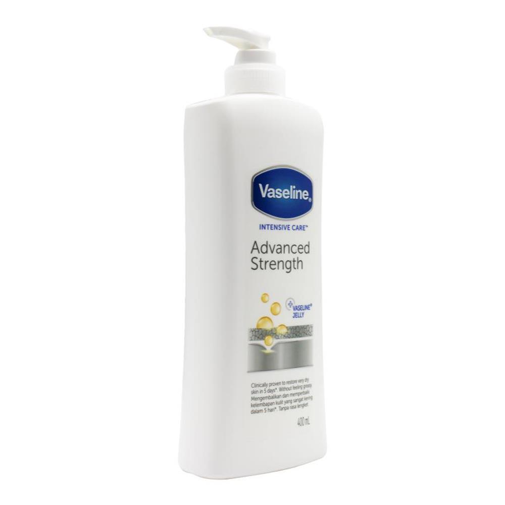 3PK Vaseline 400ml Intensive Care Body Lotion Advanced Strength For Dry Skin