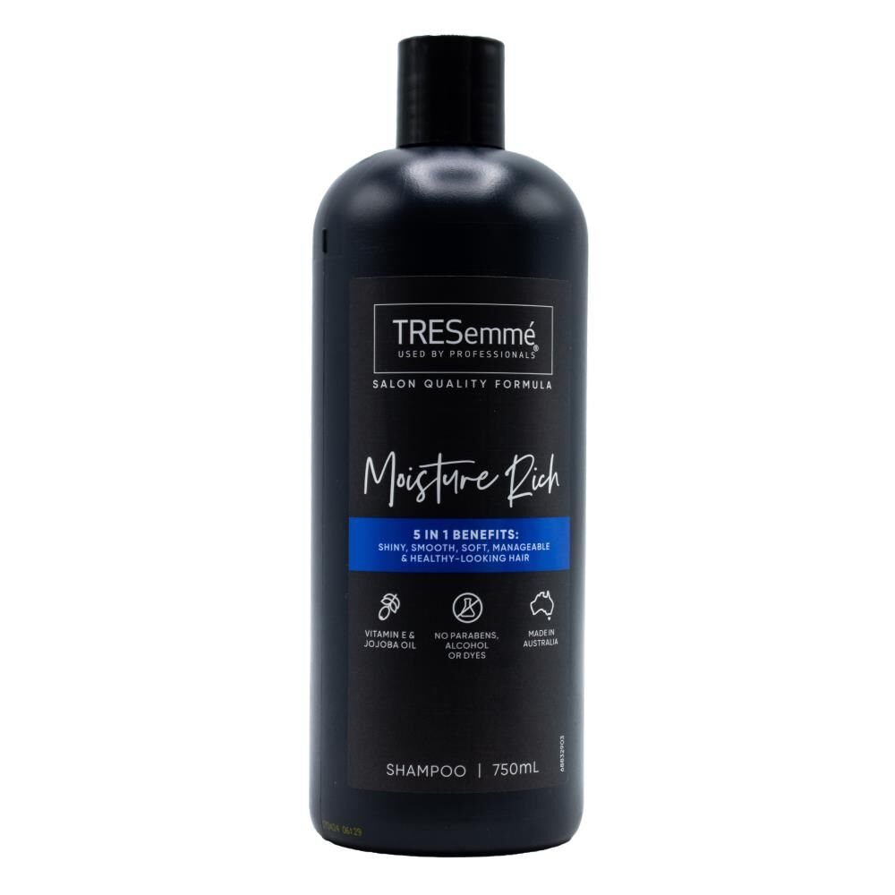 4PK Tresemme 750ml Hair Care Shampoo Moisture Rich w/ Jojoba Oil