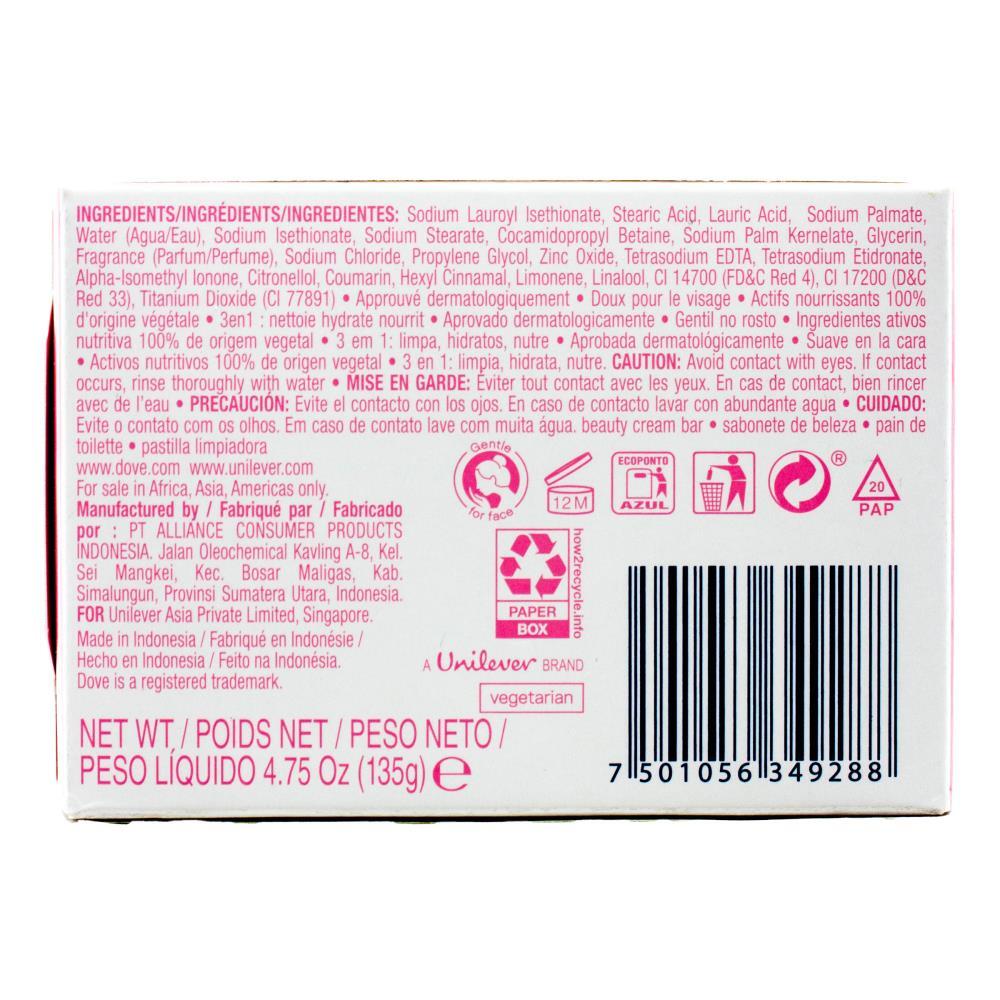 12PK Dove 135G Beauty Cream Moisturizing Skin Care Soap Bar - Pink