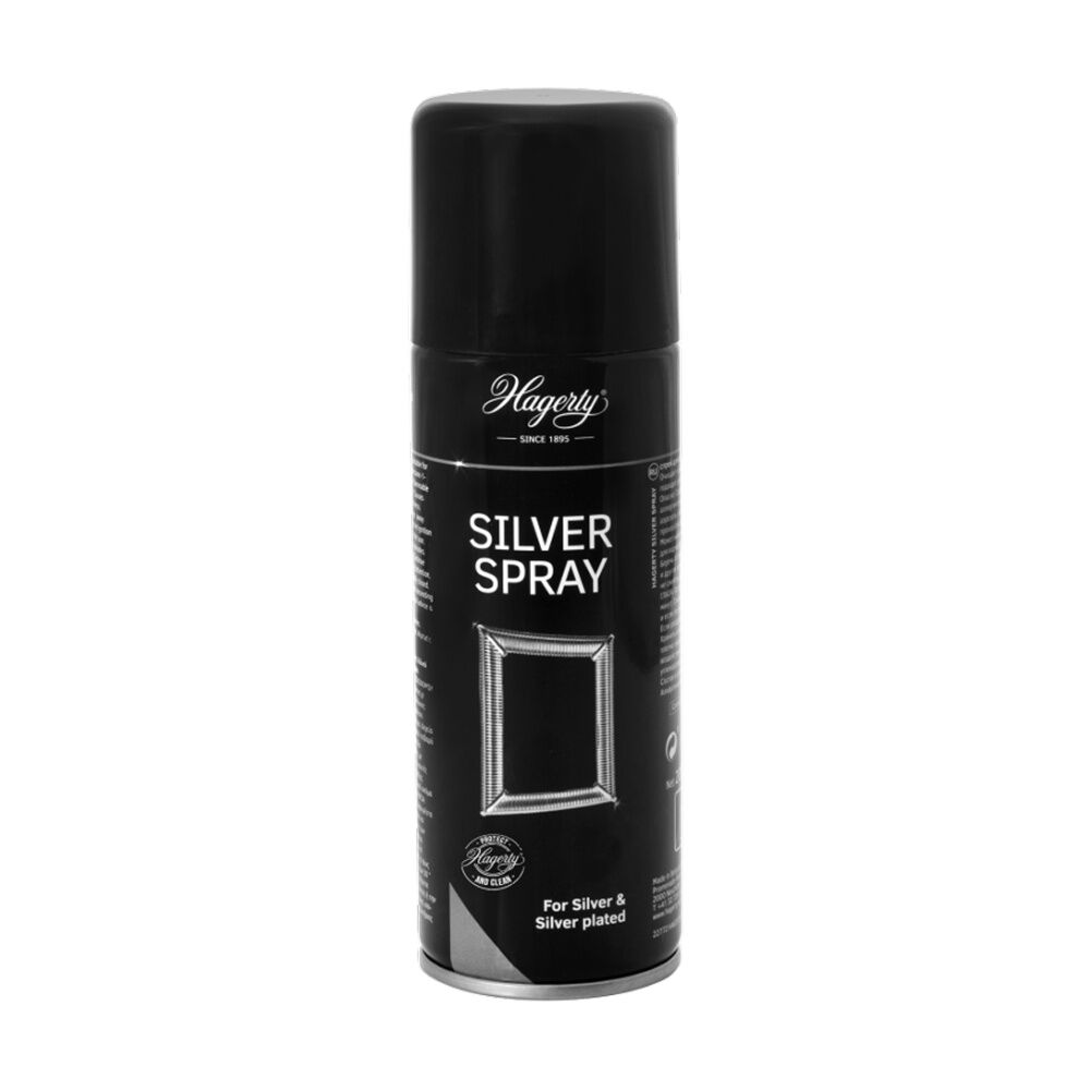 Hagerty Silver Cleaning Spray Metal Cleaner/Polish Maintain Shine 200ml