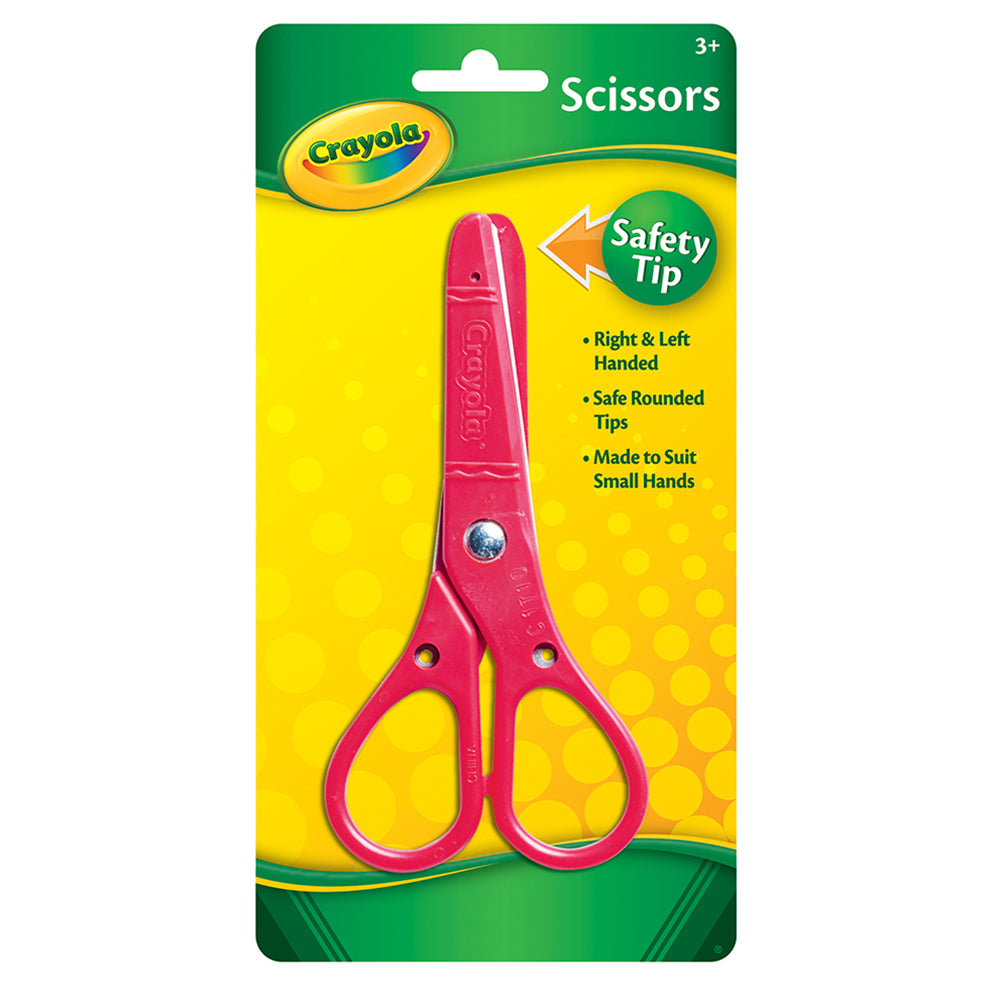 3PK Crayola Safety Scissors Kids Assorted 3y+
