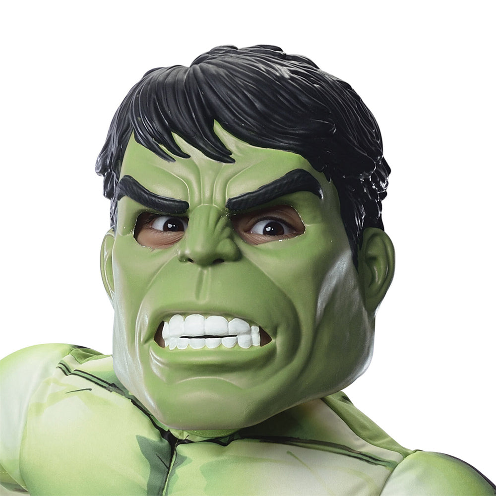 Marvel Avengers Hulk Deluxe Jumpsuit/Mask Costume Children/Kids Size 6-8y