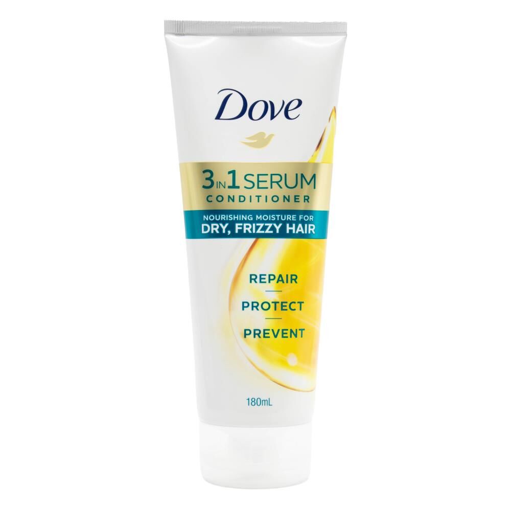 6PK Dove 3in1 Serum Conditioner 180ml Nourishing Moisture