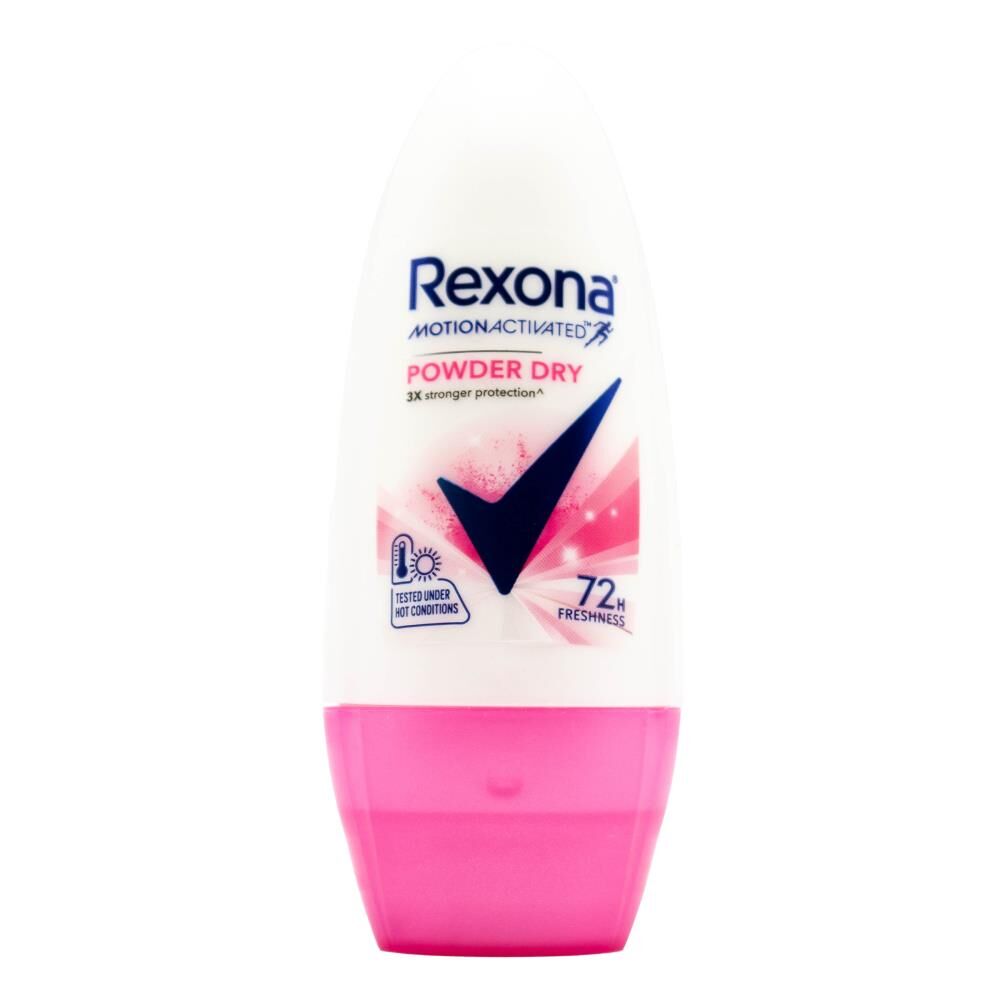 12PK Rexona 45ml Roll On Deodorant Motion Activated Powder Dry