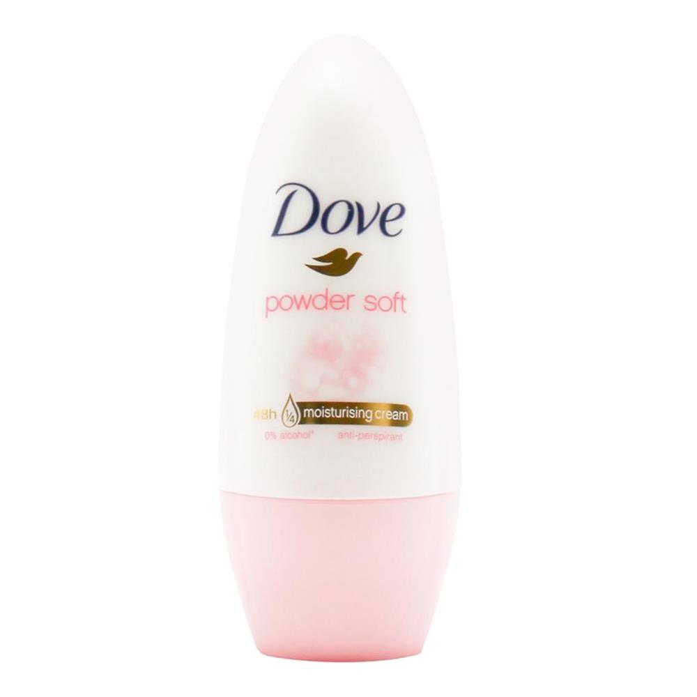 6PK Dove 40ml Antiperspirant Roll On Deodorant Powder Soft