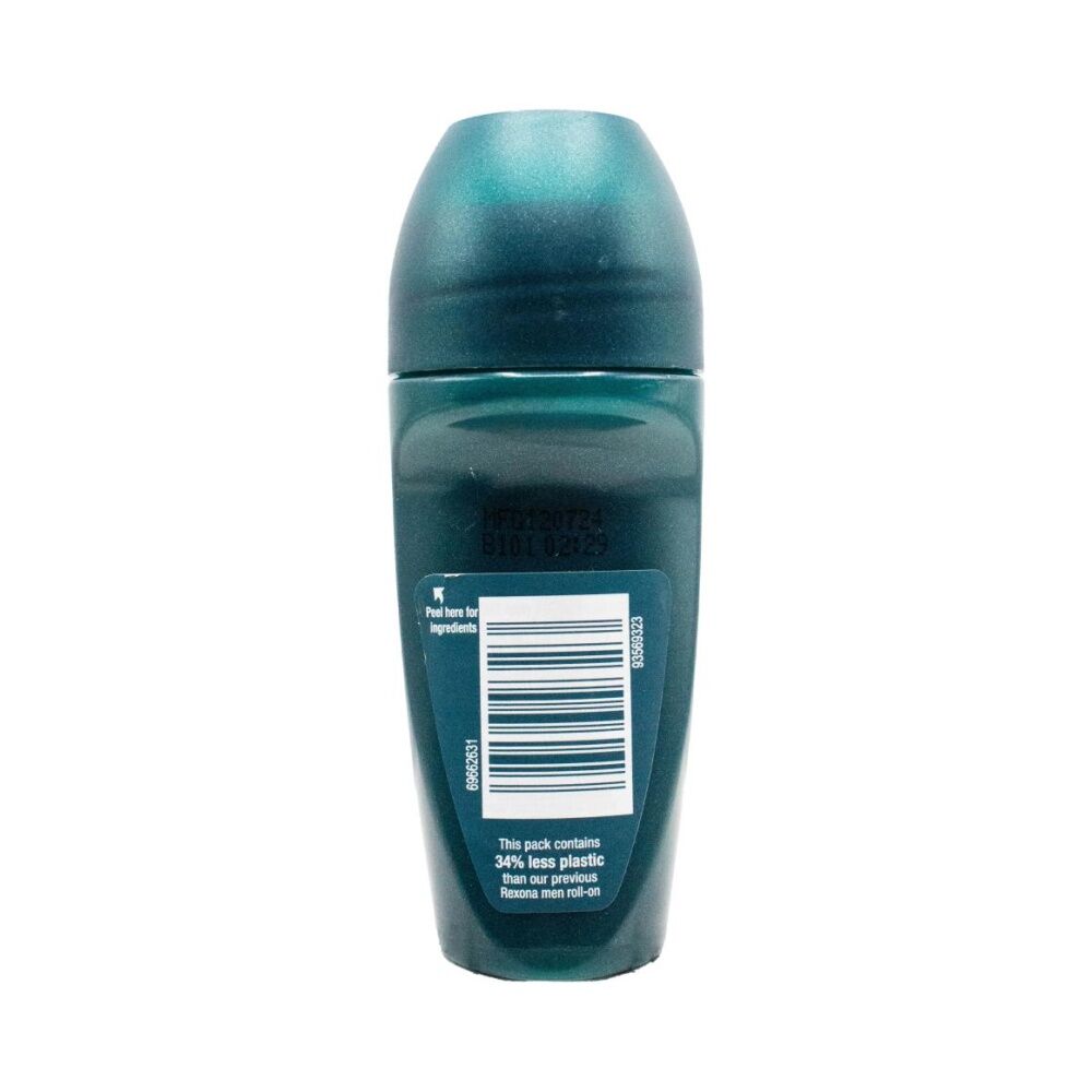 12PK Rexona Antiperspirant Roll-On Deoderant Charcoal 72 Hr Protection 50ml