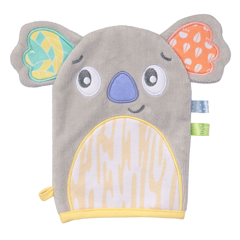 2PK Playgro Fauna Friends Baby Bathing Washing Mitt Koala 0m+