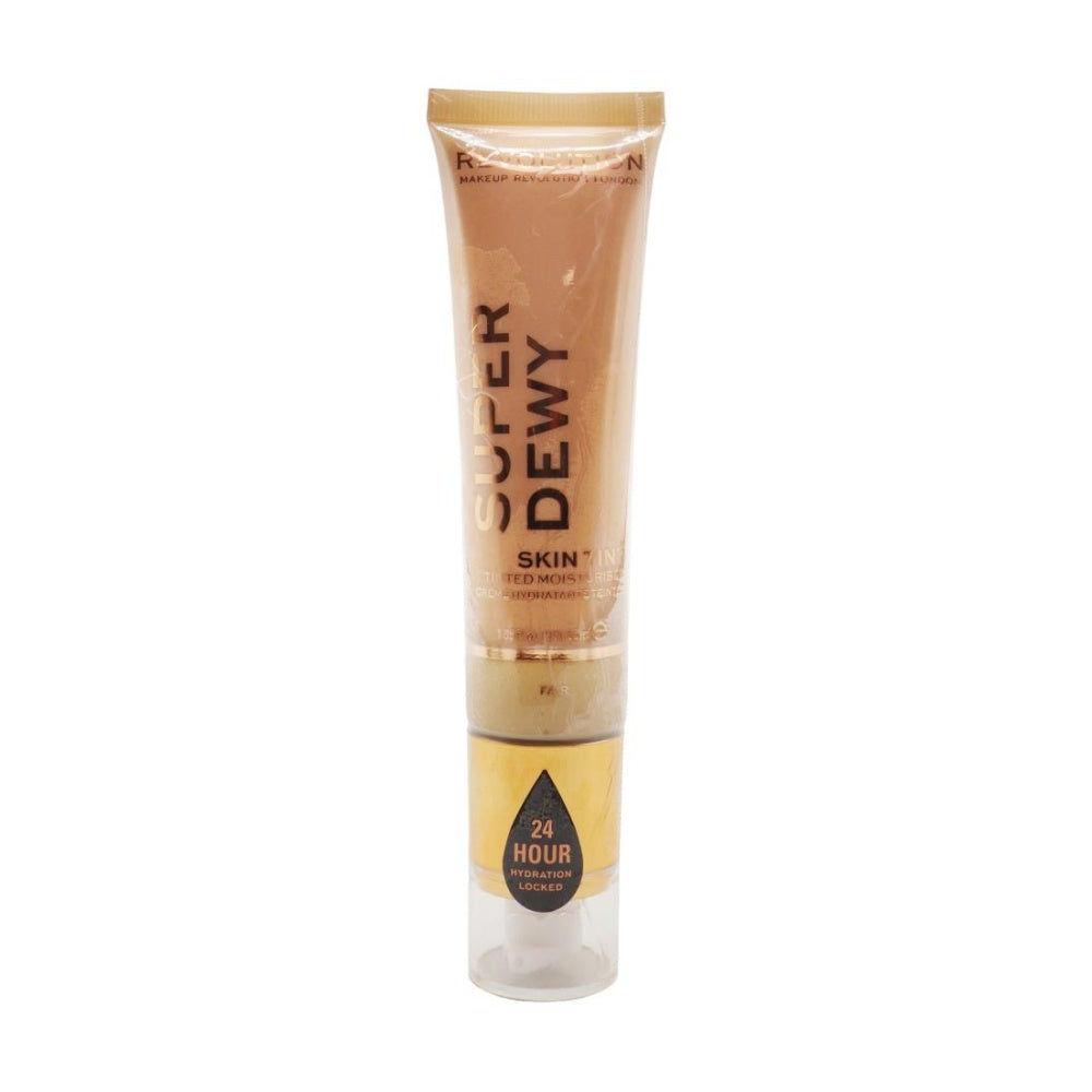 Revolution Super Dewy Tinted Moisturiser Complexion Makeup Fair 15ml