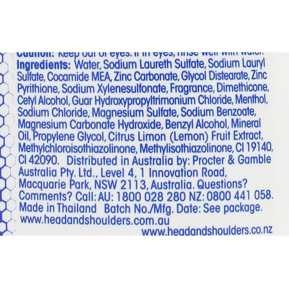 3PK Head And Shoulders 2 In 1 Shampoo Conditioner Ultra Men Sport Fresh 550ml — image 4