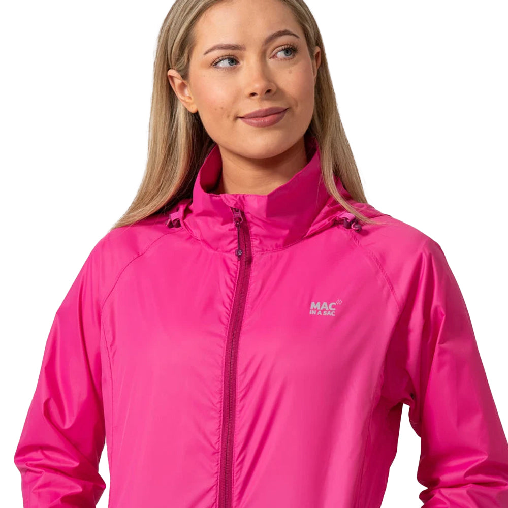 Mac In A Sac Origin Packable Jacket Waterproof Breathable Pink — image 3