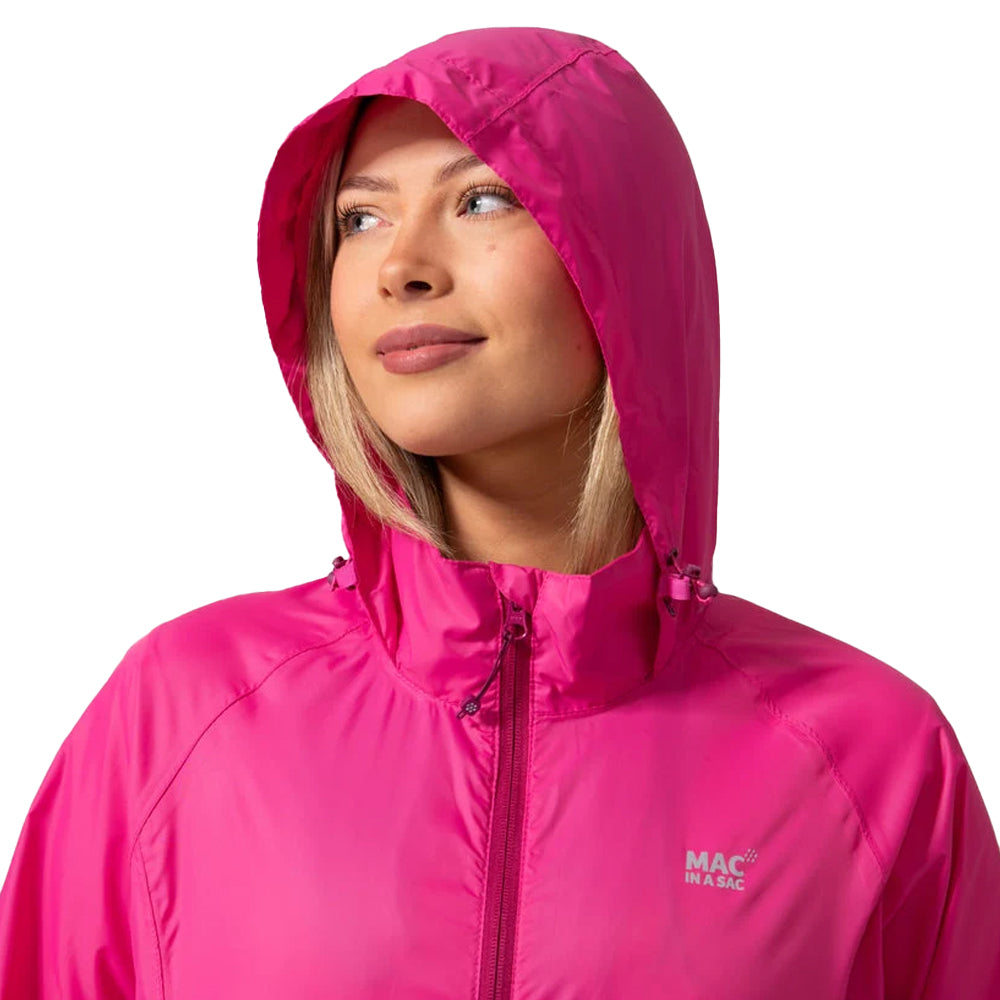 Mac In A Sac Origin Packable Jacket Waterproof Breathable Pink — image 5