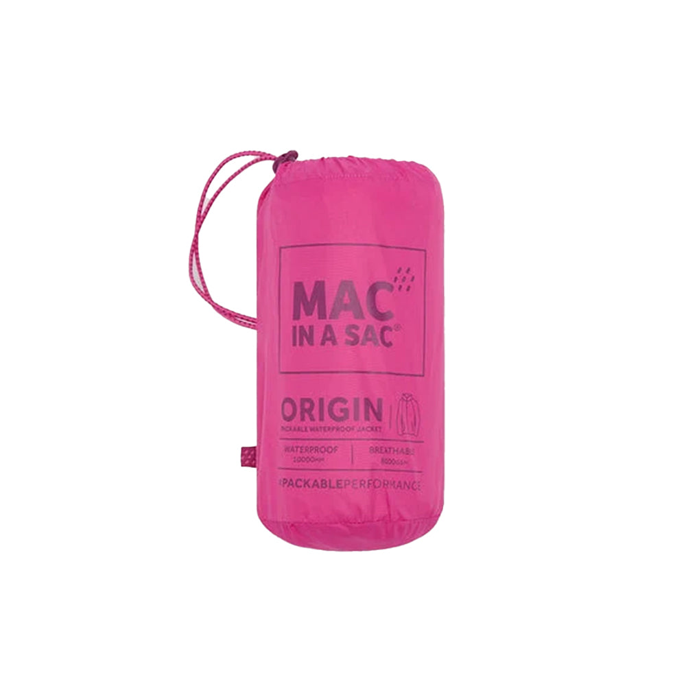 Mac In A Sac Origin Packable Jacket Waterproof Breathable Pink — image 7