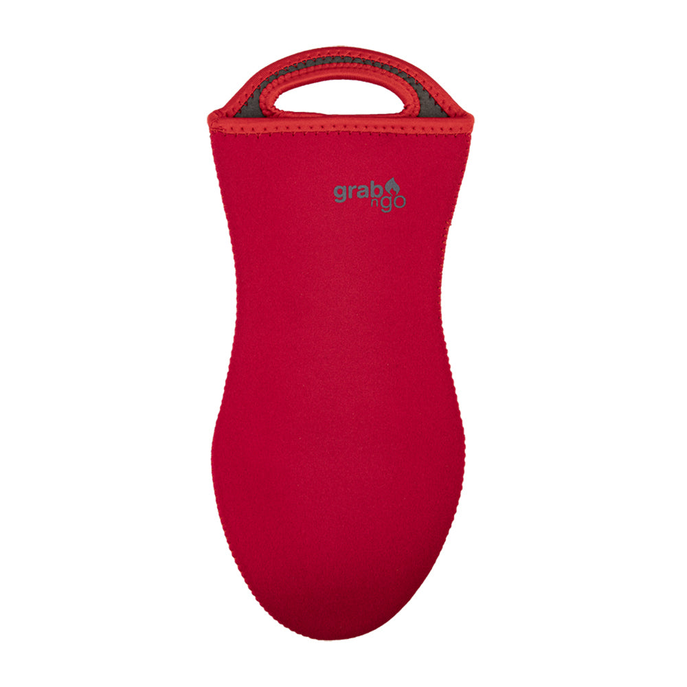 2PK Go Grab N Go Oven Glove Cooking/Baking Pot Holder Mitt - Red