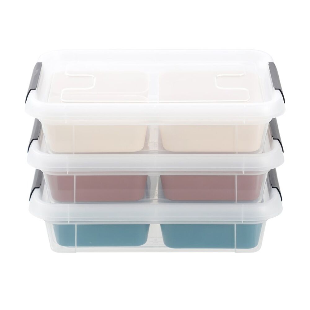 12PK Boxsweden Essentials Sort Box 2.7L Incl Trays Home Organisation Assorted