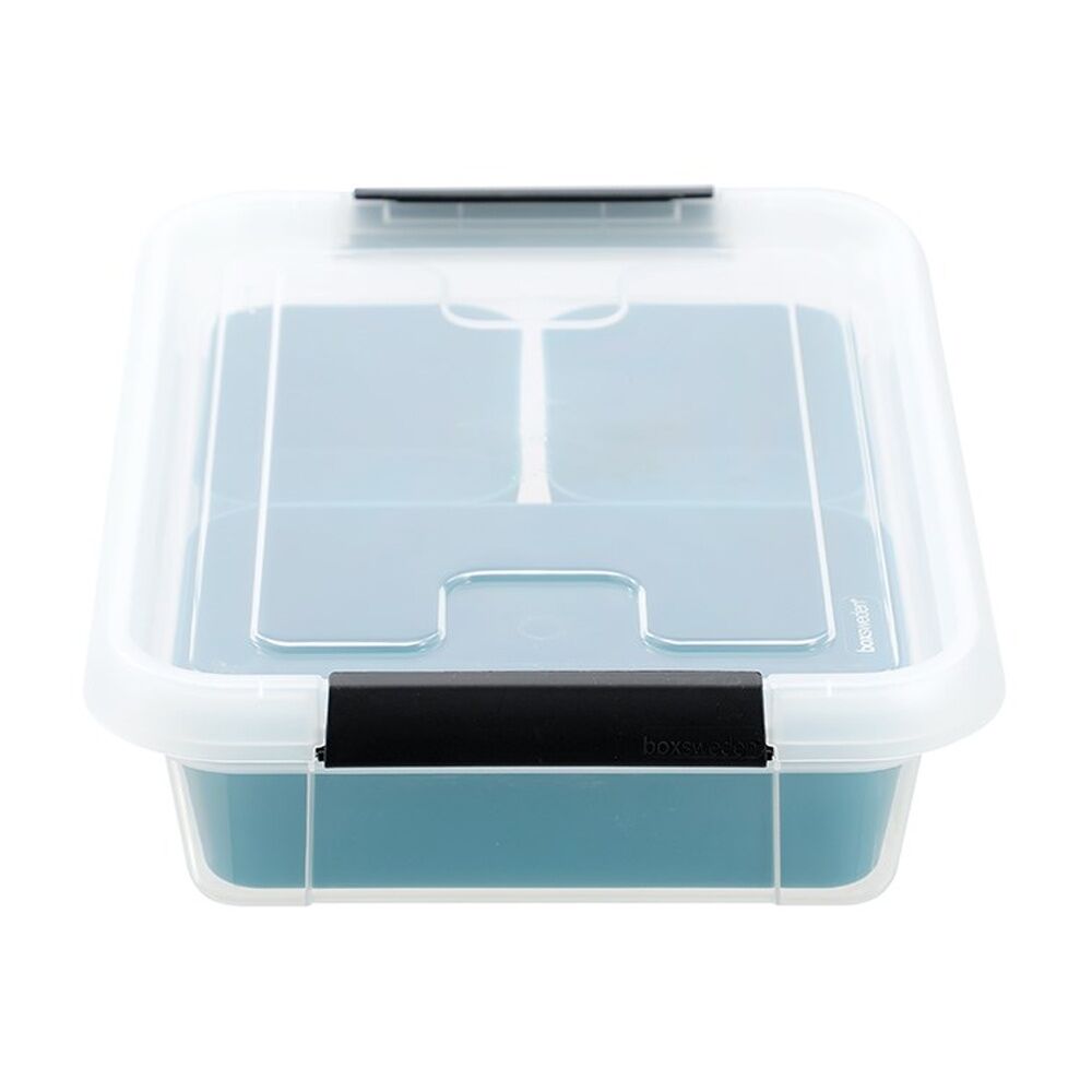 12PK Boxsweden Essentials Sort Box 2.7L Incl Trays Home Organisation Assorted
