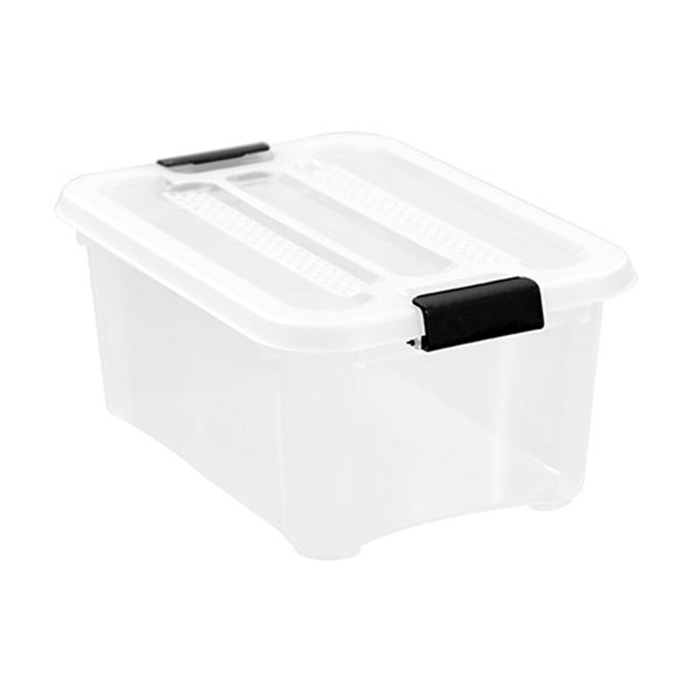 24PK Boxsweden Stow Storage Container 3L 23x17x10.5cm Home Organisation