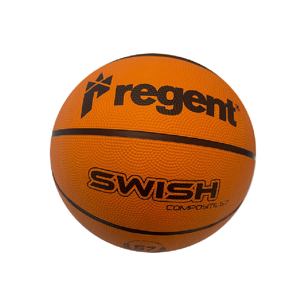 2PK Regent Swish Basketball Indoor/Outdoor Kids/Children Toy Orange Size 7