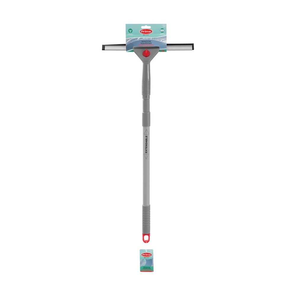 6PK Boxsweden Prime Window Squeegee With Extendable Handle for Cleaning
