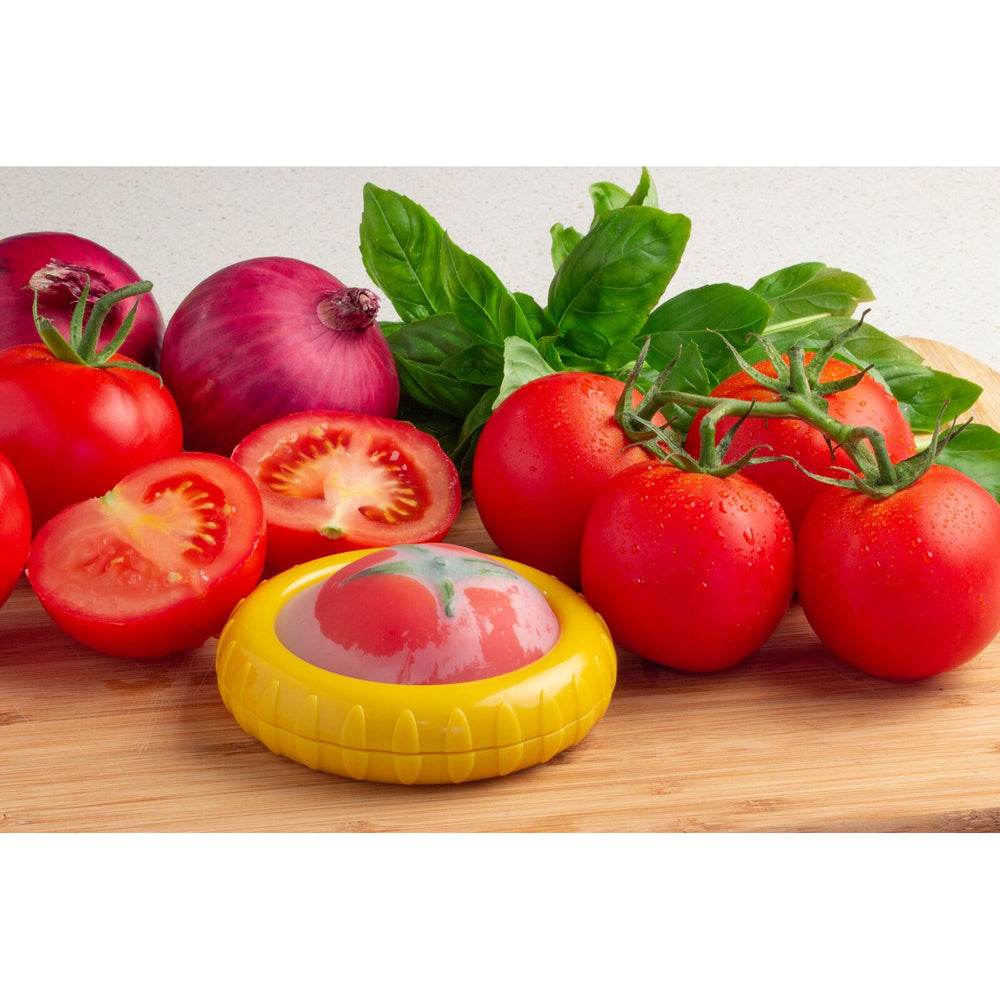3PK Culinare Citrus Saver Plastic/Silicone 10cm Container - Yellow