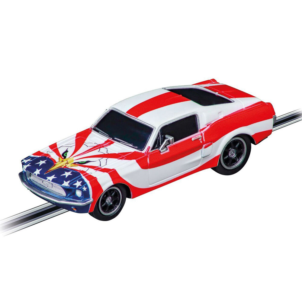 Carrera Street Legends USA Racers Slot Car Race Track Set Kids Toy 4.9m