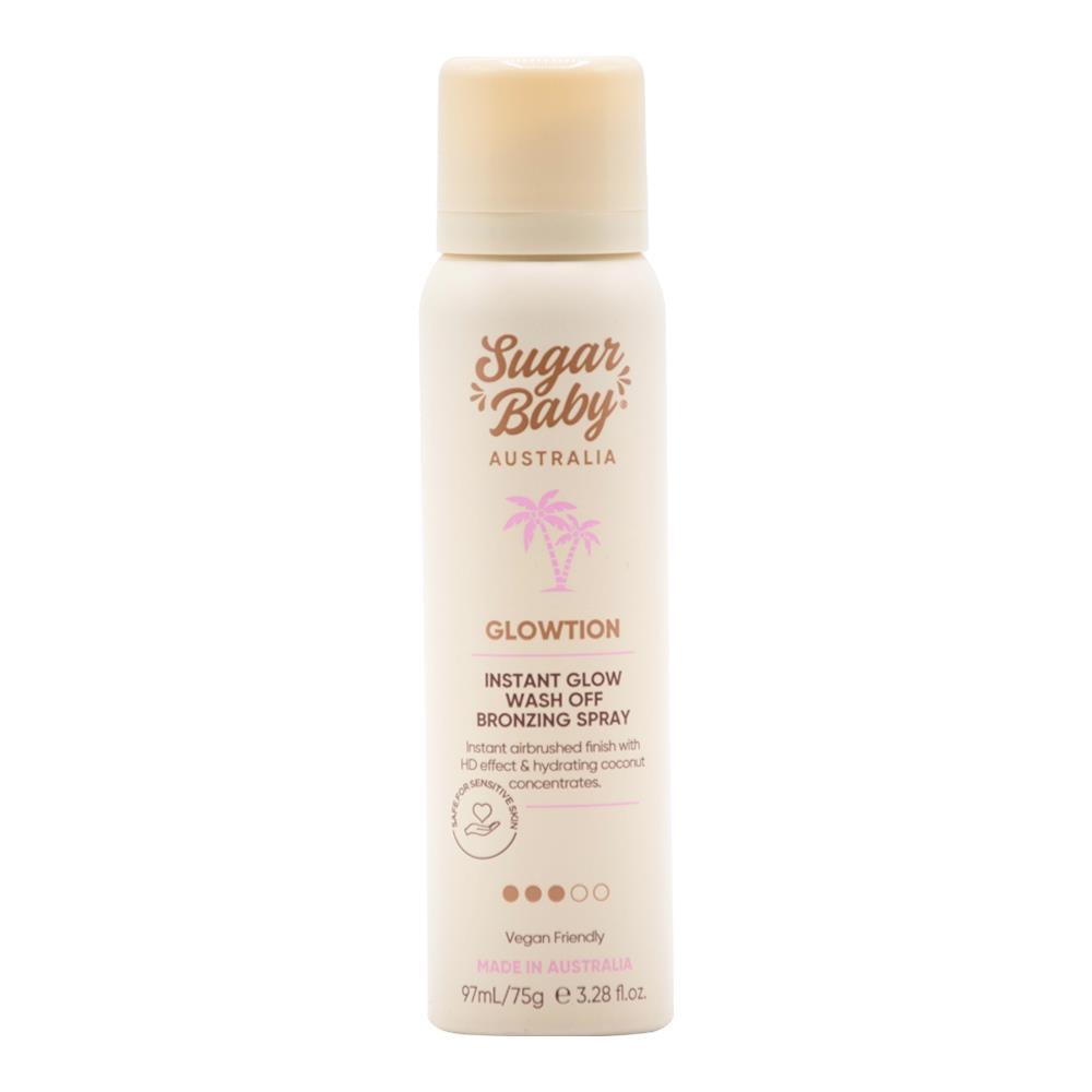 12PK Sugar Baby Glowtion 97ml Instant Glow Wash Off Bronzing Spray