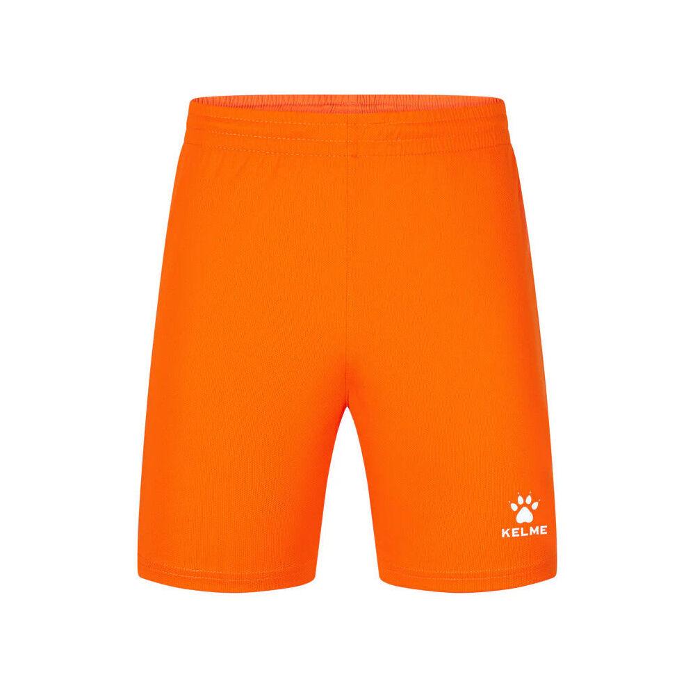 Kelme Sport Breathable Football Soccer Shorts Unisex Bright Orange/White