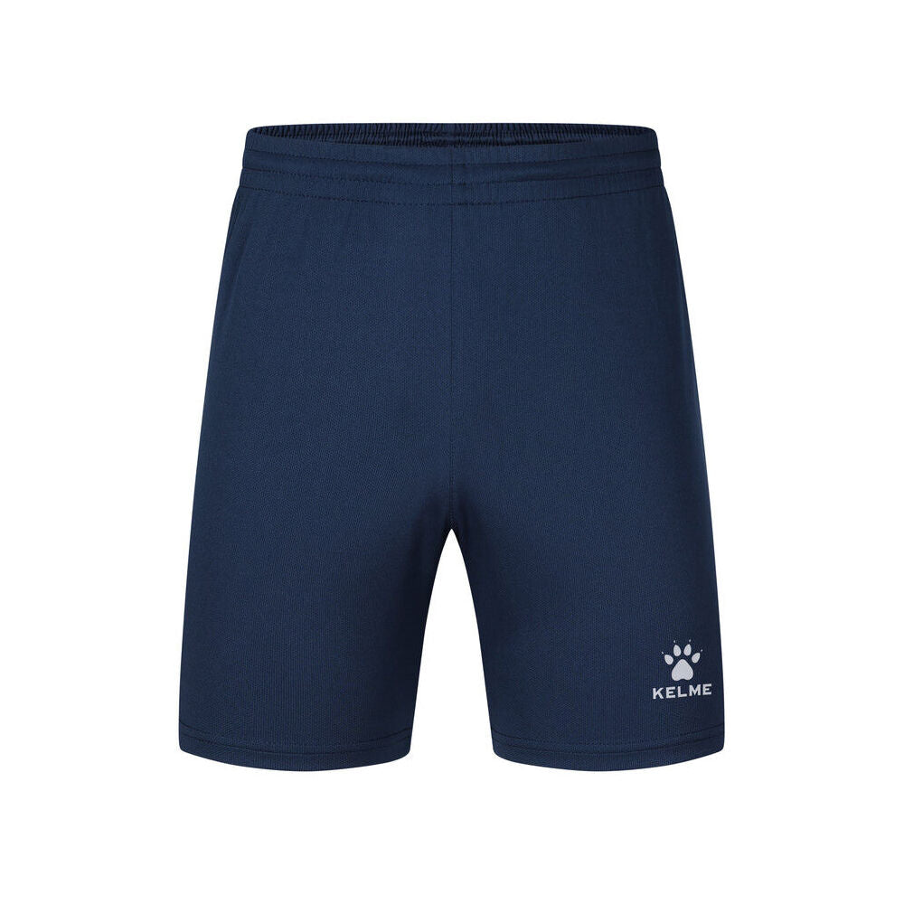 Kelme Sport Kids Breathable Football Soccer Shorts Unisex Dark Blue