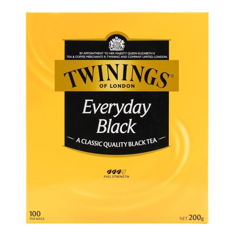 600pc Twinings Everyday Black Tea Teabags Hot Drink