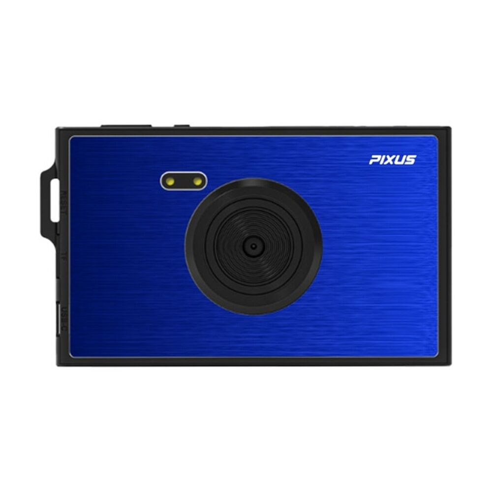 FireFly Pixus Slim Digital Compact Camera Portable Stylish - Blue Metallic