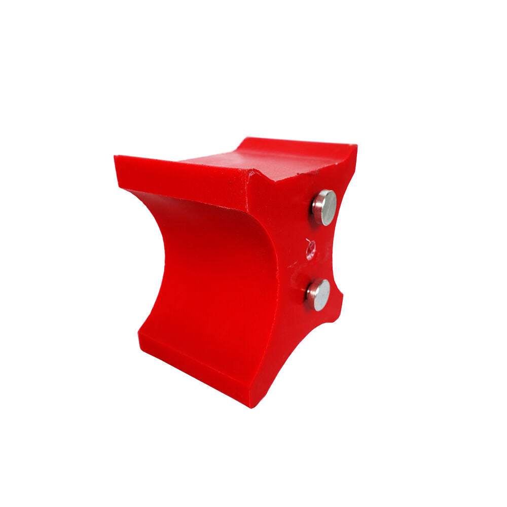 2x 2pc AgBoss Equestrian Show Jumping Keyhole Jump Cup Inserts Red