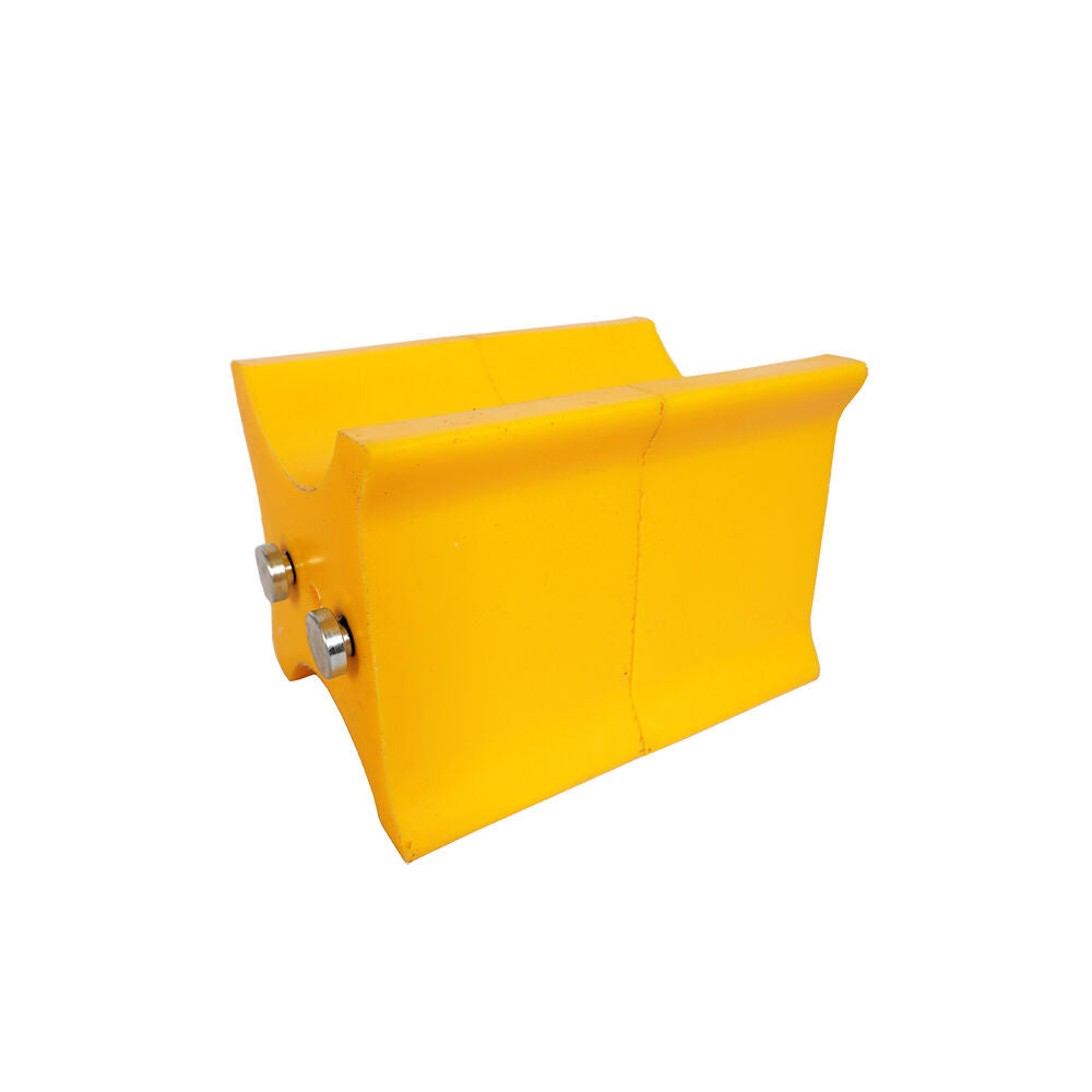 2x 2pc AgBoss Equestrian Show Jumping Keyhole Jump Cup Inserts Yellow