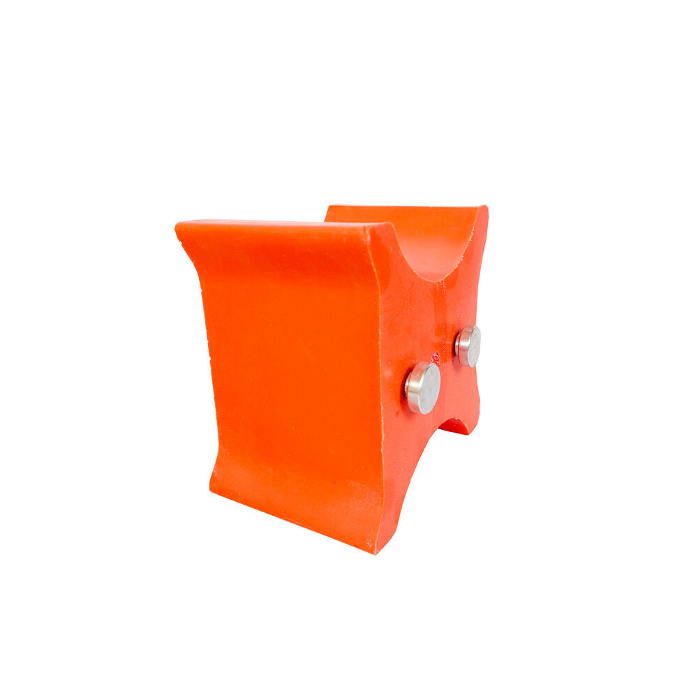 2x 2pc AgBoss Equestrian Show Jumping Keyhole Jump Cup Inserts Orange