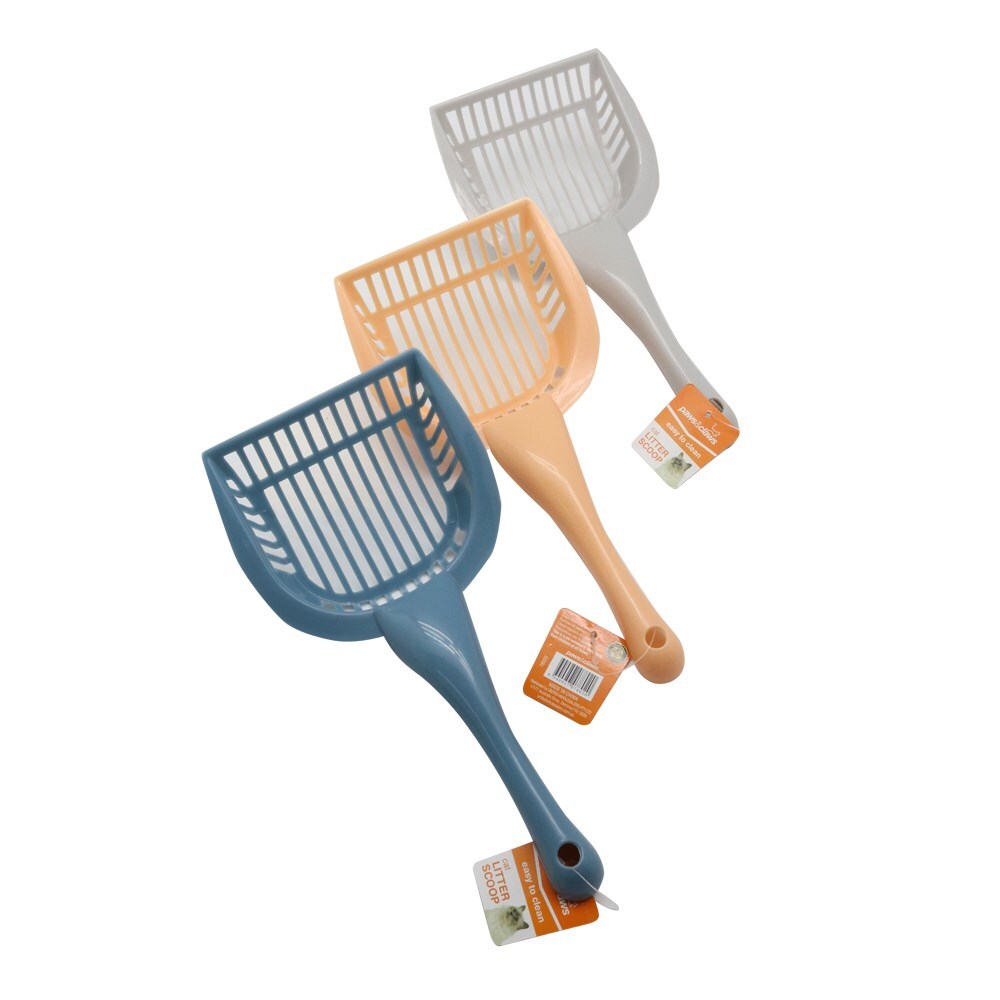 4PK Paws & Claws Cat Litter Scoop Assorted
