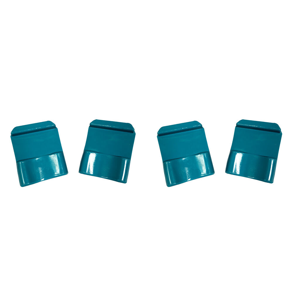 2x 2pc AgBoss Equestrian Show Jumping Tri Jump Cup Pole Holder Teal