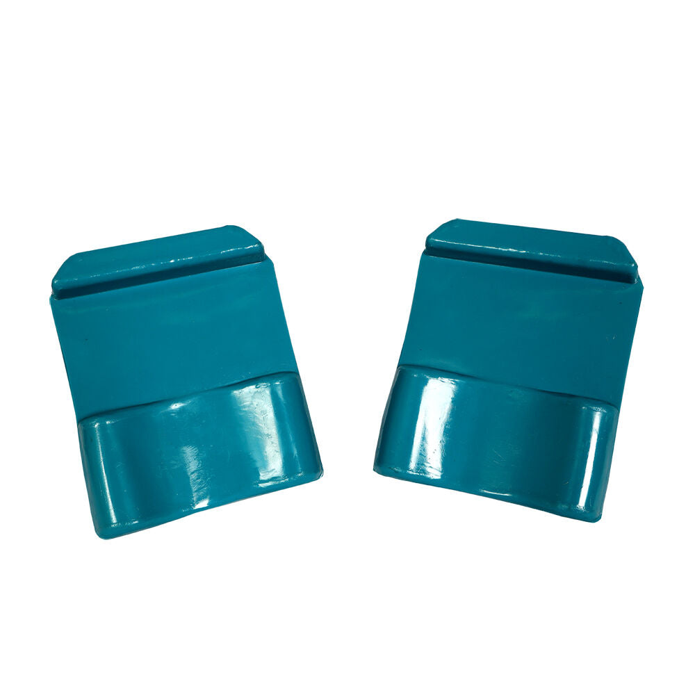 2x 2pc AgBoss Equestrian Show Jumping Tri Jump Cup Pole Holder Teal