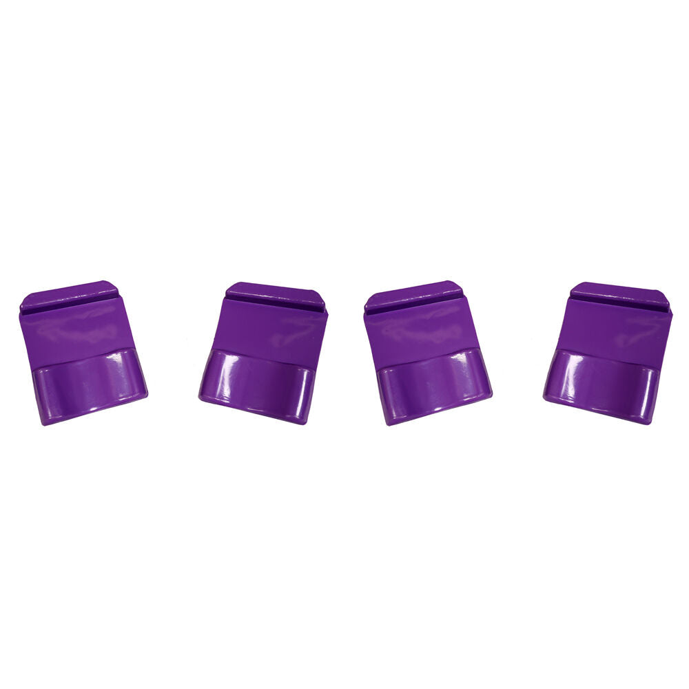 2x 2pc AgBoss Equestrian Show Jumping Tri Jump Cup Pole Holder Purple