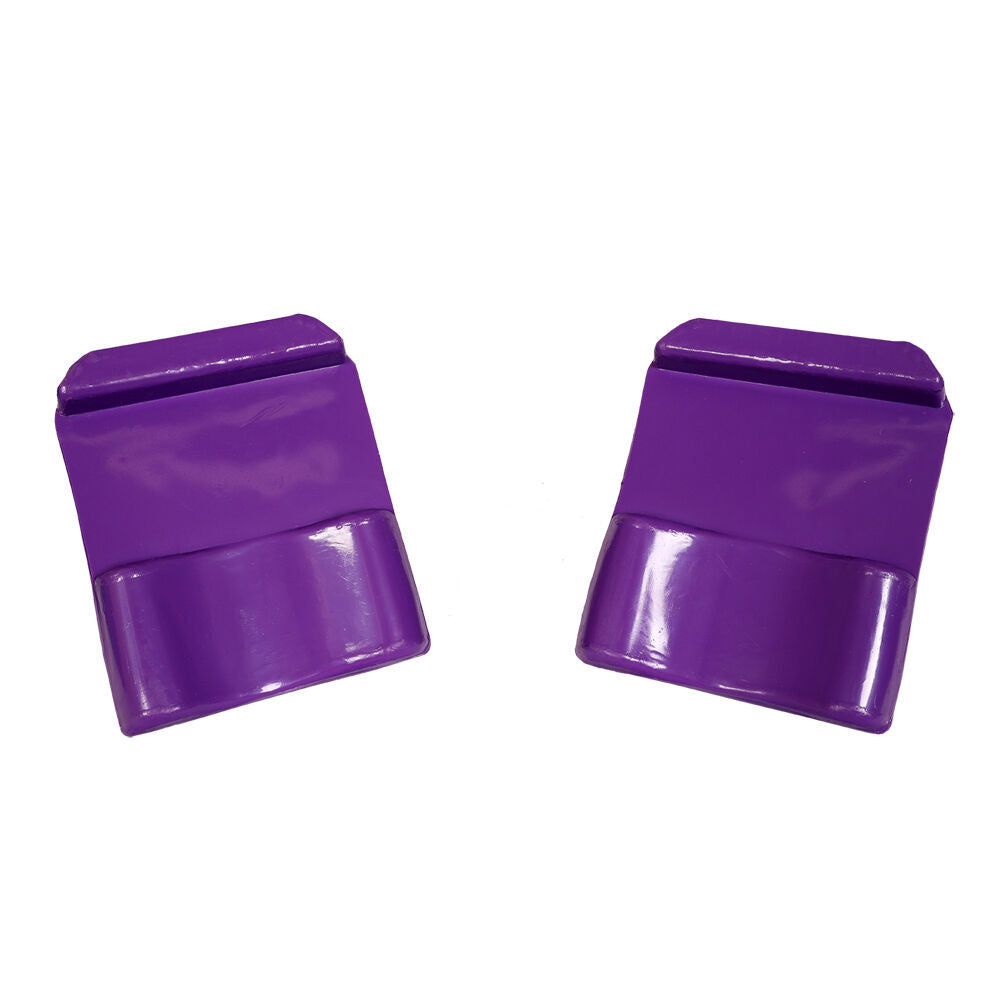 2x 2pc AgBoss Equestrian Show Jumping Tri Jump Cup Pole Holder Purple
